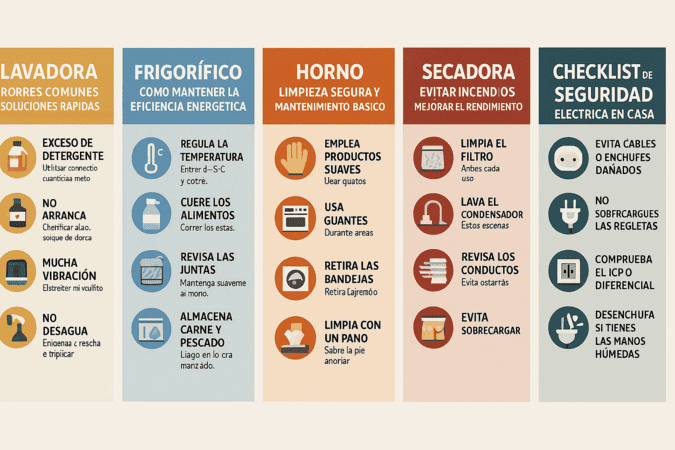Servicio técnico y mantenimiento para electrodomésticos en Valsequillo de Gran Canaria