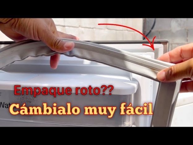 Cómo sustituir la junta de la puerta del frigorífico